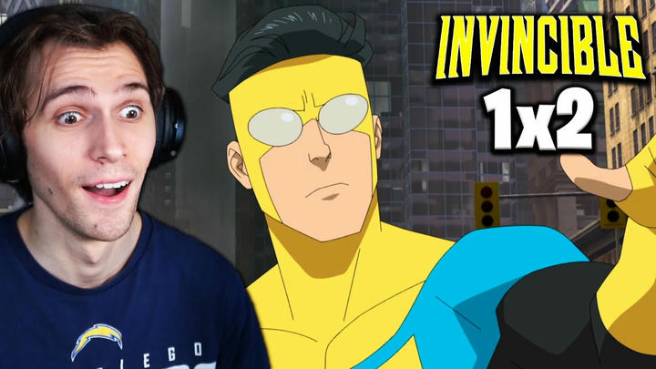 Invincible 1x2 YouTube Reaction!