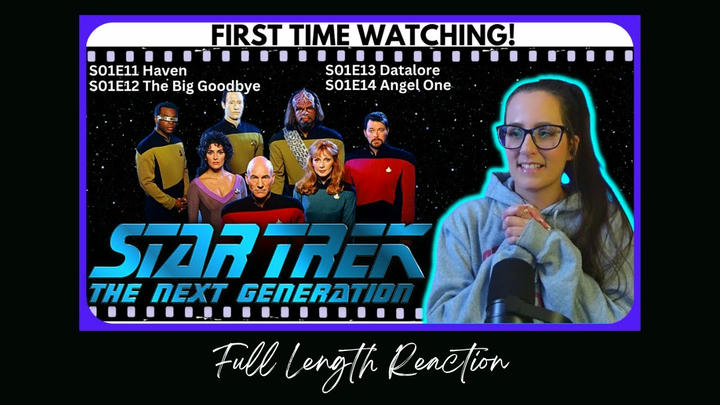 🖖Star Trek TNG S01E11-14 Full Length Reaction