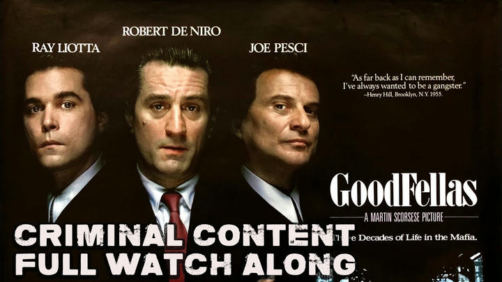 Goodfellas (1990) FULL WATCH ALONG w/Cami