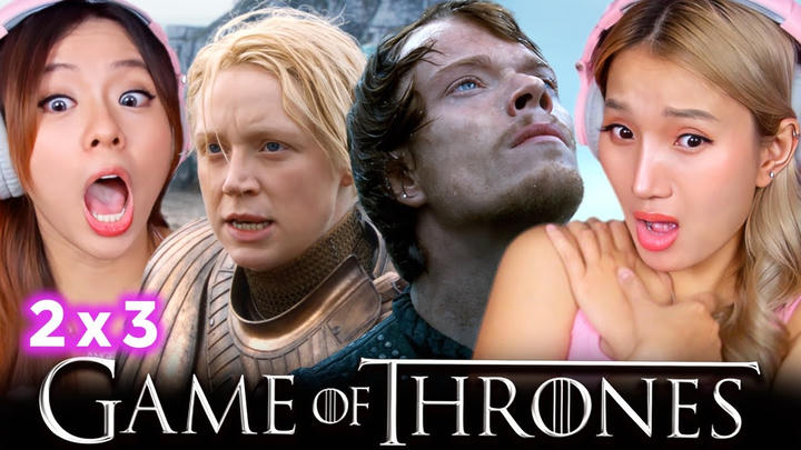 Asian Girls React | Game of Thrones S2 Ep 3 "What Is Dead May Never Die" | First Time Watch