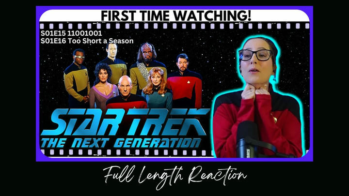 🖖Star Trek TNG S01E15-16 Full Length Reaction