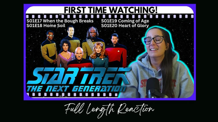🖖Star Trek TNG S01E17-20 Full Length Reaction