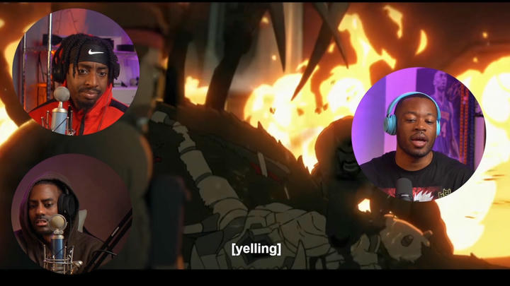 LOVE, DEATH, + ROBOTS 3X5 "Kill Team Kill" RAW REACTION