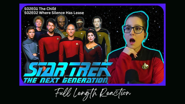 🖖Star Trek TNG S02E01-02 Full Length Reaction