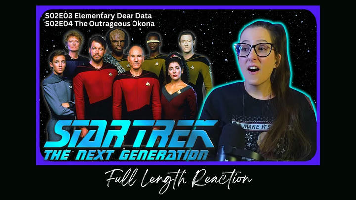 🖖Star Trek TNG S02E03-04 Full Length Reaction