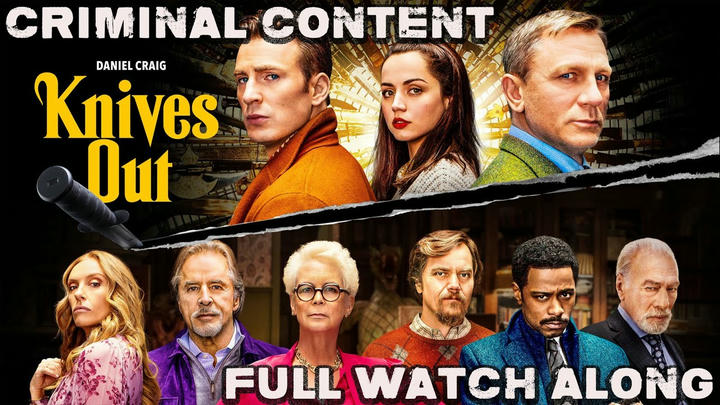 Knives Out (2019) FULL WATCH ALONG w/Amelia