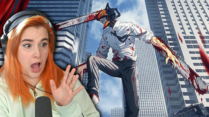 MegMage Reacts - Chainsaw Man (2022)