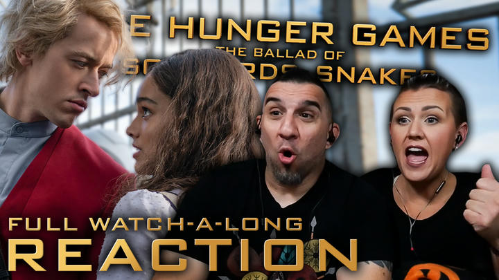 The Hunger Games: The Ballad of Songbirds and Snakes REACTION!! (full watch along)