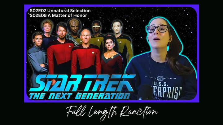 🖖Star Trek TNG S02E07-08 Full Length Reaction