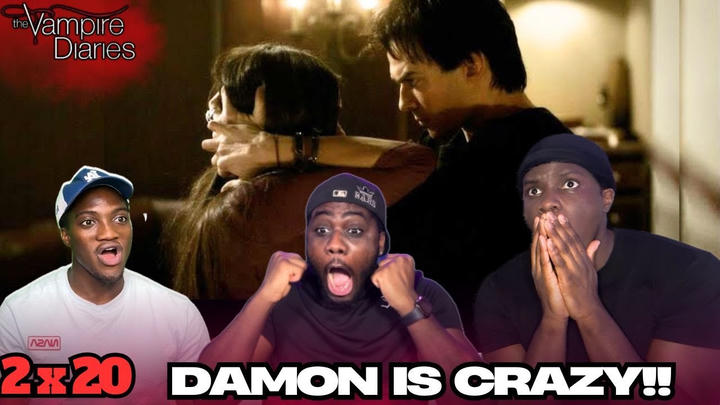DAMON FORCES ELENA TO DRINK BLOOD!!! VAMPIRE DIARIES SEASON 2 EPISODE 20 REACTION/REVIEW