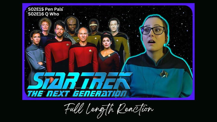 🖖Star Trek TNG S02E15-16 Full Length Reaction