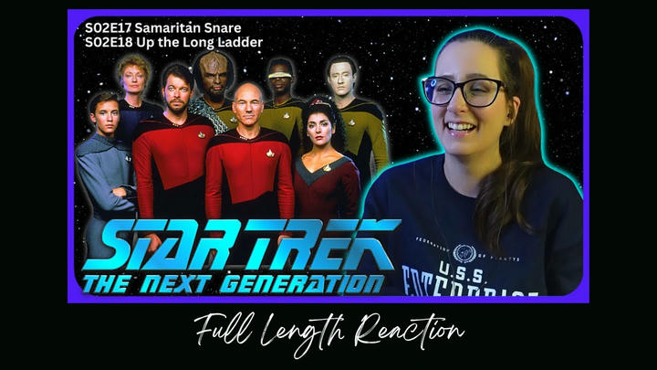 🖖Star Trek TNG S02E17-18 Full Length Reaction