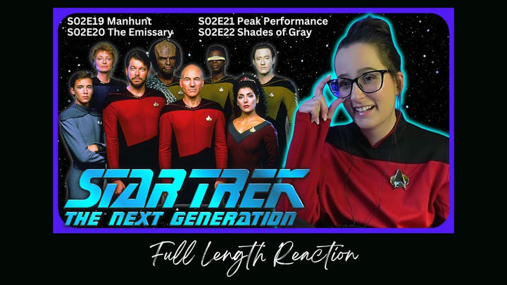 🖖Star Trek TNG S02E19-22 Full Length Reaction