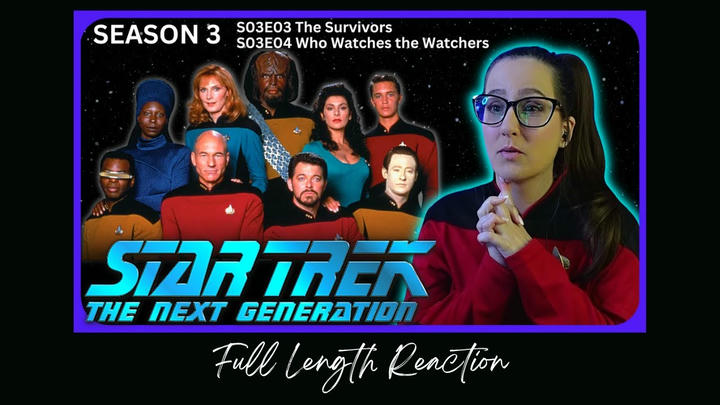 🖖Star Trek TNG S03E03-04 Full Length Reaction