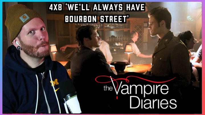First time watching The Vampire Diaries REACTION 4x8 'We'll Always Have Bourbon Street'