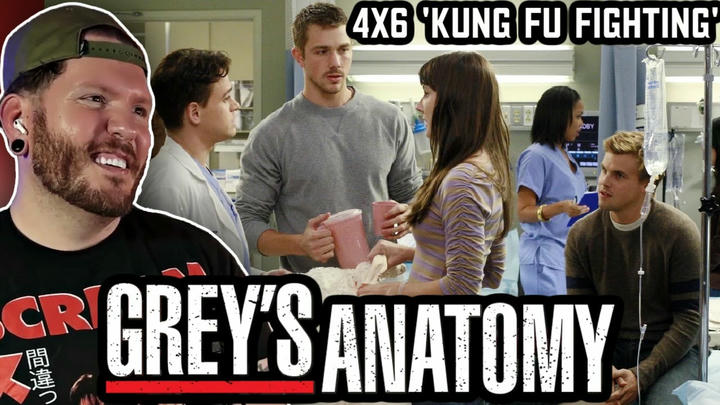 First time watching Grey's Anatomy REACTION 4x6 'Kung Fu Fighting'