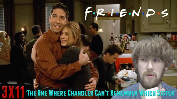 HERE'S MARK! - Friends 3X11 - 'The One Where Chandler Can't Remember Which Sister' Reaction