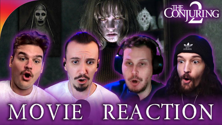 THE CONJURING 2 (2016) MOVIE REACTION!! - First Time Watching! (Reupload)