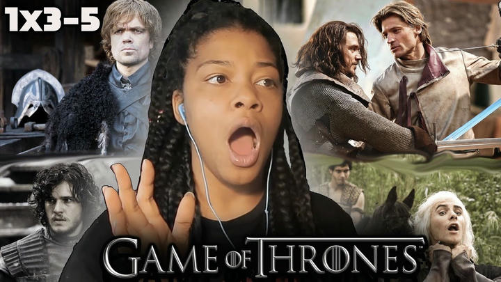 Game Of Thrones Season 1 Ep. 3,4 AND 5 REACTION!!