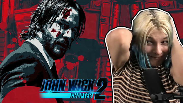 John Wick 2 with Blue REACTION She wants to be his Puppy!