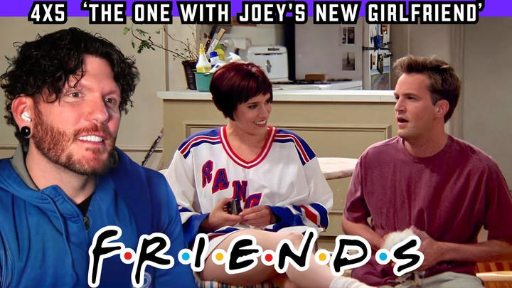 FIRST TIME WATCHING Friends REACTION 4x5 'The One with Joey's New Girlfriend'