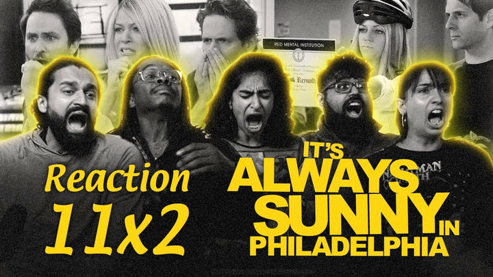 Frank Falls Out the Window | It's Always Sunny in Philadelphia 11x2 | Group Reaction