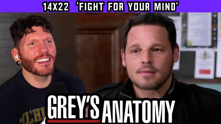 First time watching GREY'S ANATOMY 14x22 'Fight For Your Mind' REACTION