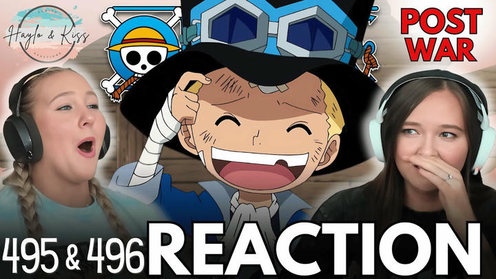BIG BRO SABO?! | ONE PIECE | Reaction 495 & 496