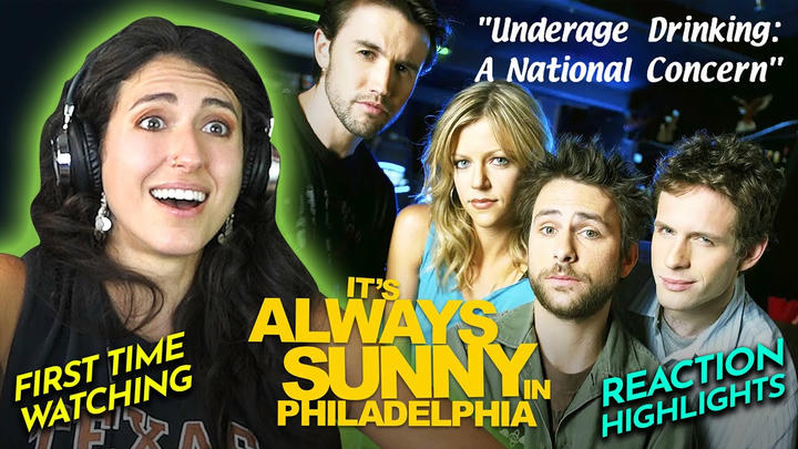 James back for more IT'S ALWAYS SUNNY IN PHILADELPHIA 1x3 "Underage Drinking: A National Concern"