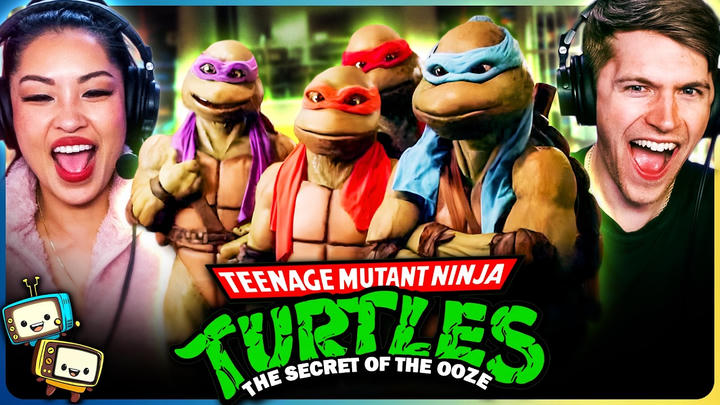 TEENAGE MUTANT NINJA TURTLES II: THE SECRET OF THE OOZE (1991) Movie Reaction! | First Time Watch!