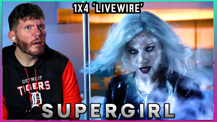 FIRST TIME WATCHING Supergirl REACTION 1x4 'Livewire'
