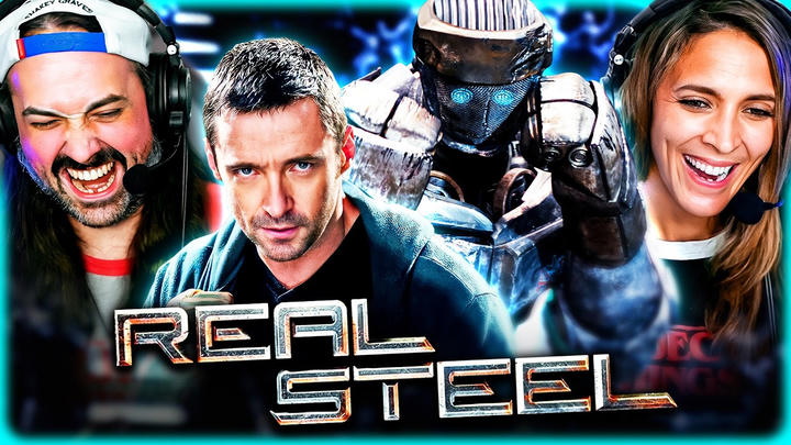 REAL STEEL REACTION – THAT FINAL ROUND HAD US CHEERING AT THE SCREEN! – FIRST TIME WATCHING – REVIEW