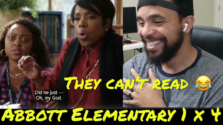 Abbott Elementary Reaction 1 x 4