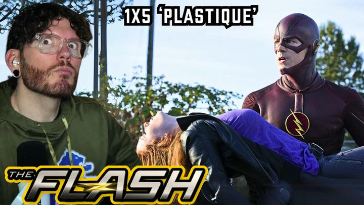 First time watching THE FLASH Reaction 1x5 'Plastique'
