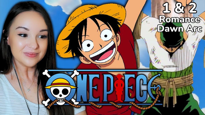 Live Action Fan Watches One Piece Anime for the FIRST TIME 🏴‍☠️ 1 & 2 REACTION