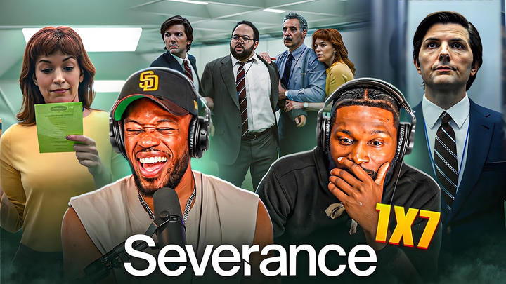 SEVERANCE Episode 7 REACTION | BRUH WHAT!?!