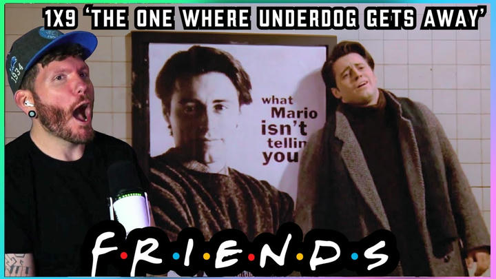 First time watching Friends REACTION 1x9 'The One Where Underdog Gets Away'