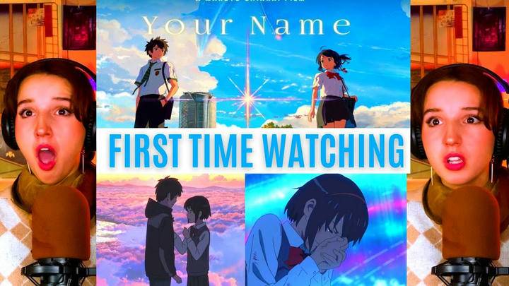 White Noise ANIME Reacts - Your Name. (2016)