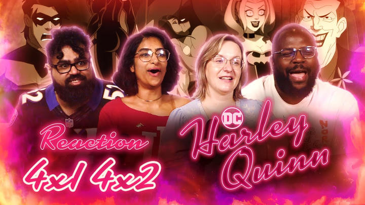 WHAT ARE YOU DOING ALFRED?! | Harley Quinn - 4x1+2 | Group Reaction