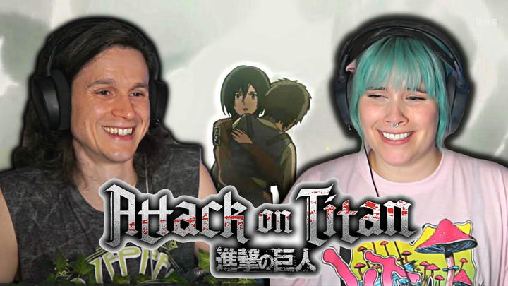 Eren is BACK!!! | ATTACK ON TITAN S1 x E8 | Couple Reacts