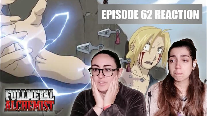FULLMETAL ALCHEMIST BROTHERHOOD Reaction 1x62 - "A FIERCE COUNTERATTACK"