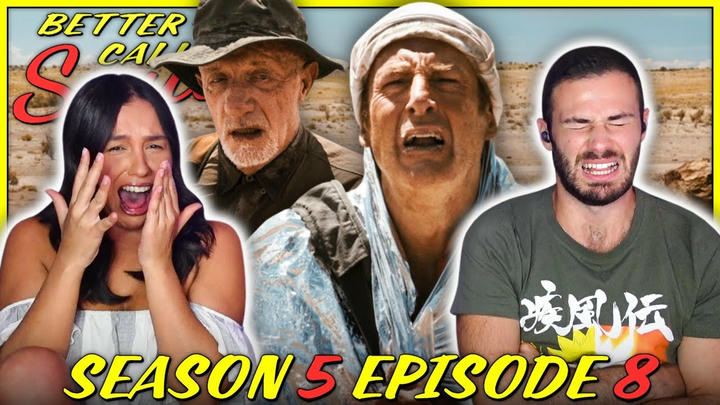 This Was CRAZY And We Loved Every Bit Of It | Better Call Saul 5x8 Reaction