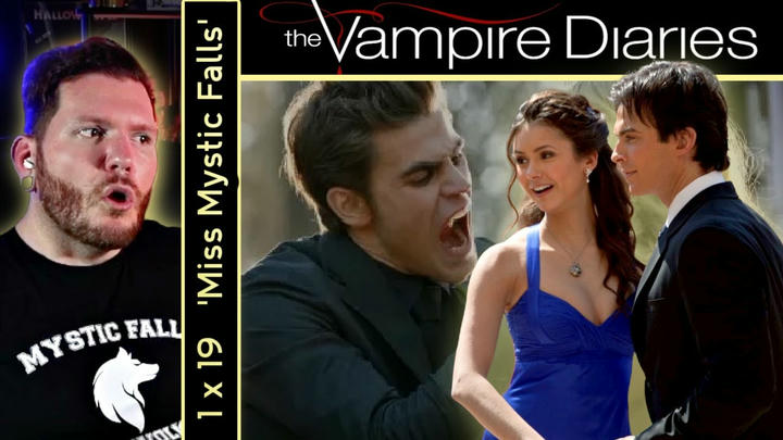 It's getting intense! | THE VAMPIRE DIARIES Reaction 1x19 Miss Mystic Falls | FIRST TIME WATCHING