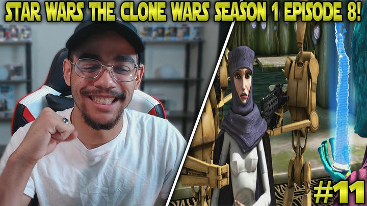 Star Wars: The Clone Wars: Season 1 Episode 8 Reaction! - Bombad Jedi #11