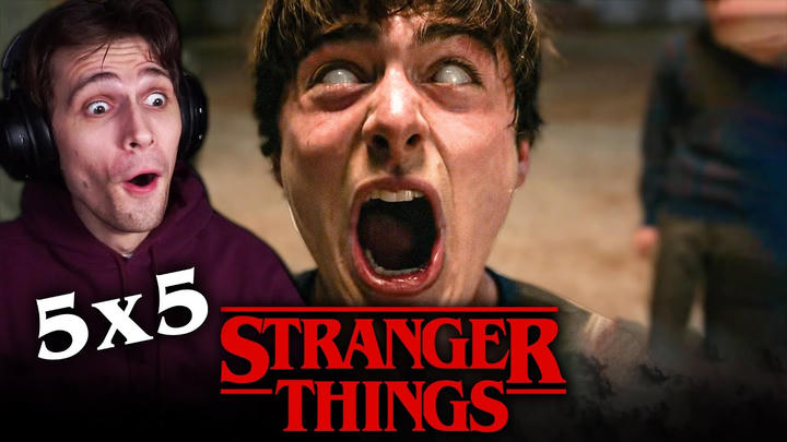 Stranger Things 5x5 REACTION!! "Shock Jock"