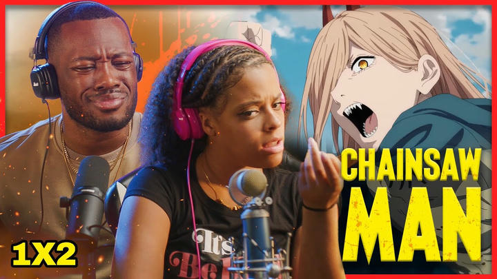 Chainsaw Man Episode 2 REACTION! | 1X2 "Arrival In Tokyo" (THIS IS NUTS !!! 😭)