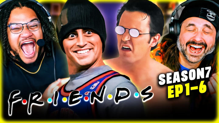 FRIENDS 7x1 - 7x6 REACTION – THEY TOTALLY STOLE MONICA'S THUNDER! – FIRST TIME WATCH