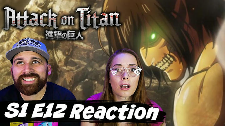 Attack on Titan S1 E12 "Flaw - Attack on Trost: Part 8" Reaction & Review!