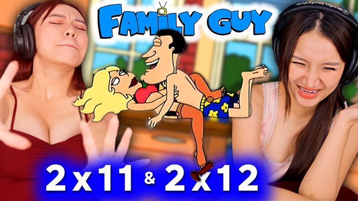 Asian Girls React | Family Guy Season 2 | Ep 11 & 12 (Family Guy Reaction)