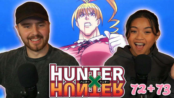 MUSCLE MOMMY BISKY!!😍 - Hunter X Hunter Episode 72 + 73 REACTION + REVIEW!